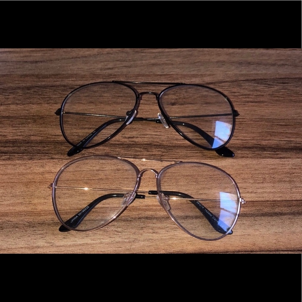Pack of 2: Fake Reading Glasses